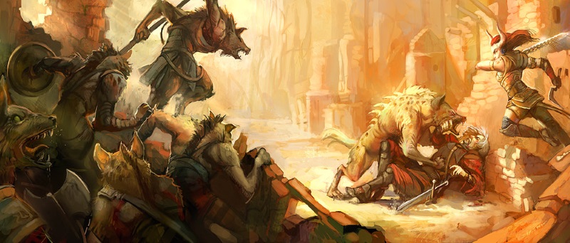 Embuscade de gnolls