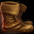 Bottes de cuir renforcées