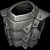 Plastron d'acier